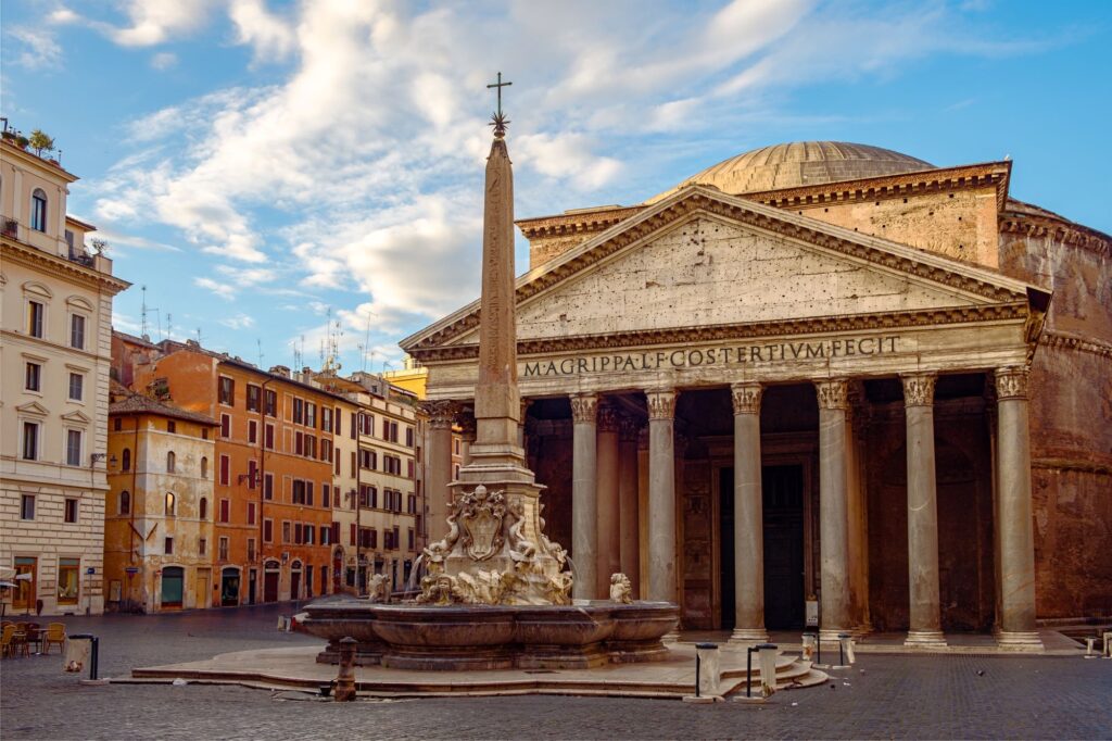 The oldest buildings in Rome